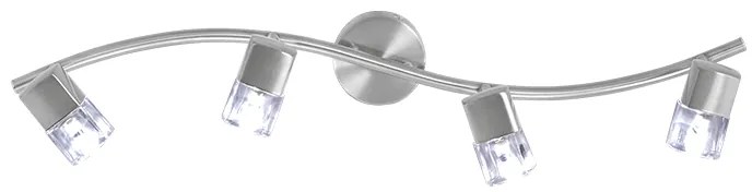 Φωτιστικό Σποτ Aca 0901064NM NAPLES Ασημί (Silver Coloured)
