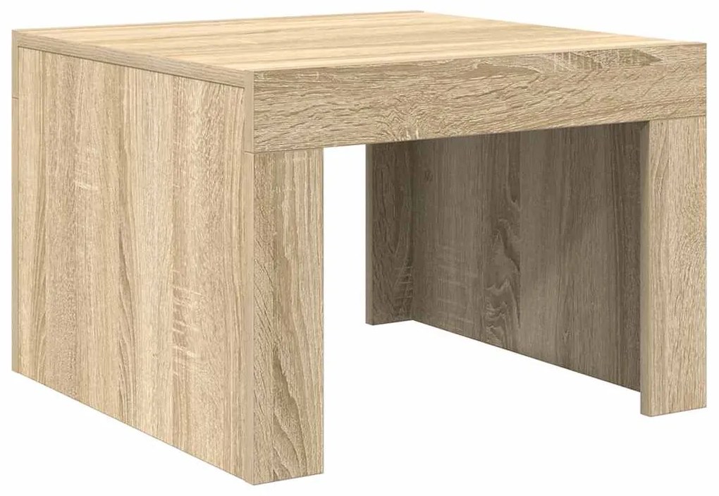 vidaXL Τραπεζάκι Σαλονιού Sonoma Δρυς 50x50x35 εκ. Επεξεργασμένο Ξύλο