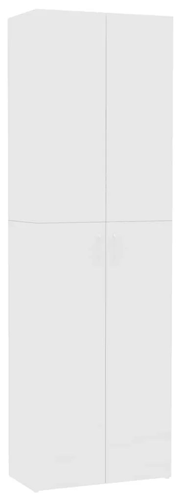 vidaXL Ντουλάπα Γραφείου Λευκή 60 x 32 x 190 εκ. από Επεξ. Ξύλο
