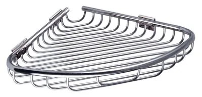 KARAG  RETI Καλάθι γωνιακό σχαρωτό RETI 9637 Χρωμέ KARAG 21x21x3cm KARAG-3800201588218