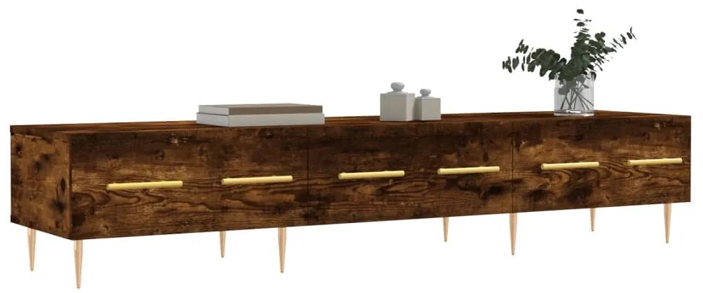 vidaXL Έπιπλο Τηλεόρασης Καπνιστή Δρυς 150x36x30 εκ. Επεξ. Ξύλο