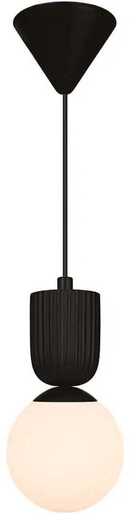 Φωτιστικό Οροφής Sadie 2512603003 Φ15x30,2cm E14 6W Black Nordlux
