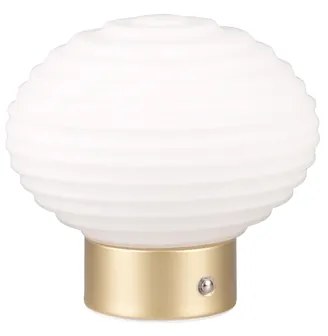 Φωτιστικό Επιτραπέζιο Reality Lighting -RL EARL R57771101 Ορειχαλκωμένο Ματ (Brass Mat) 3000K