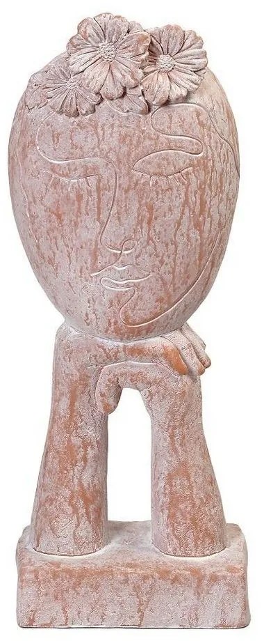 Διακοσμητική Φιγούρα Πρόσωπο KUN303 18x14x48cm Somon Espiel Magnesium