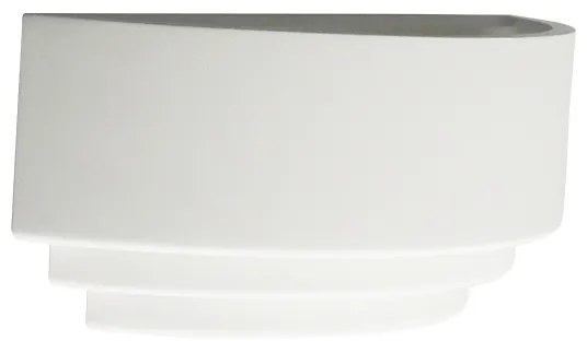 Φωτιστικό Επίτοιχο Aca G85541W TABS Λευκό (White)
