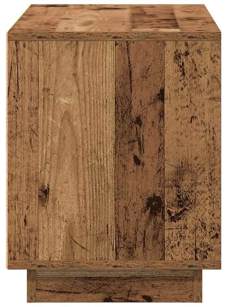 vidaXL Έπιπλο Τηλεόρασης Παλαιό ξύλο 80 x 35 x 45 cm