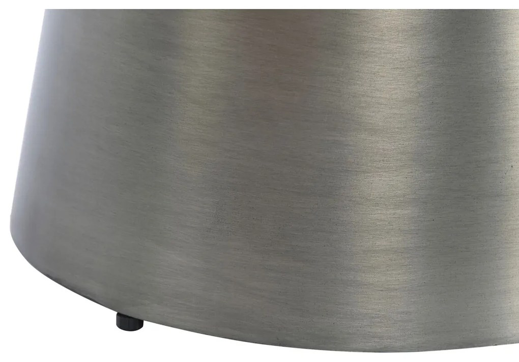 Βοηθητικό Τραπέζι DKD Home Decor Χρυσό Σκούρο γκρίζο Μέταλλο 60 x 60 x 37 cm