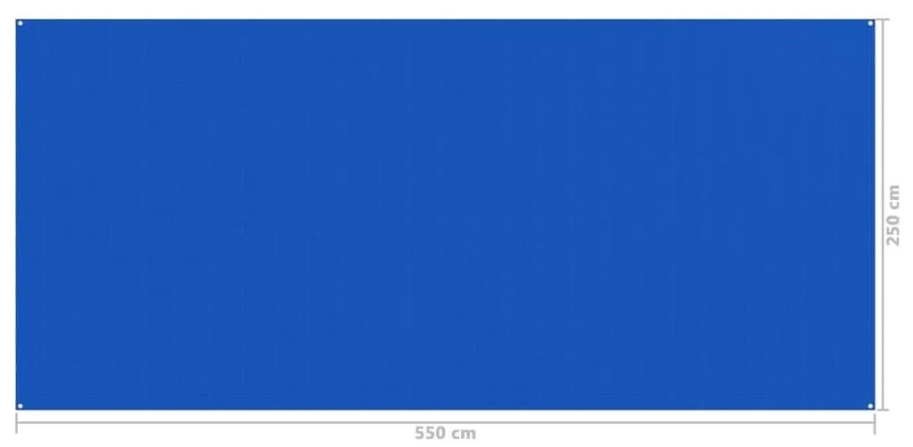 Χαλί Σκηνής Μπλε 250 x 550 εκ.