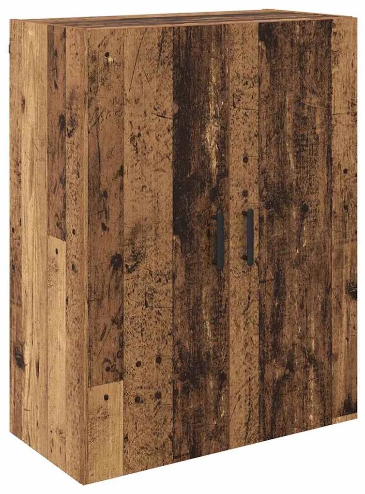 vidaXL Ντουλάπια Τοίχου 2 pcs Παλαιό ξύλο 69.5 x 34 x 90 εκ.