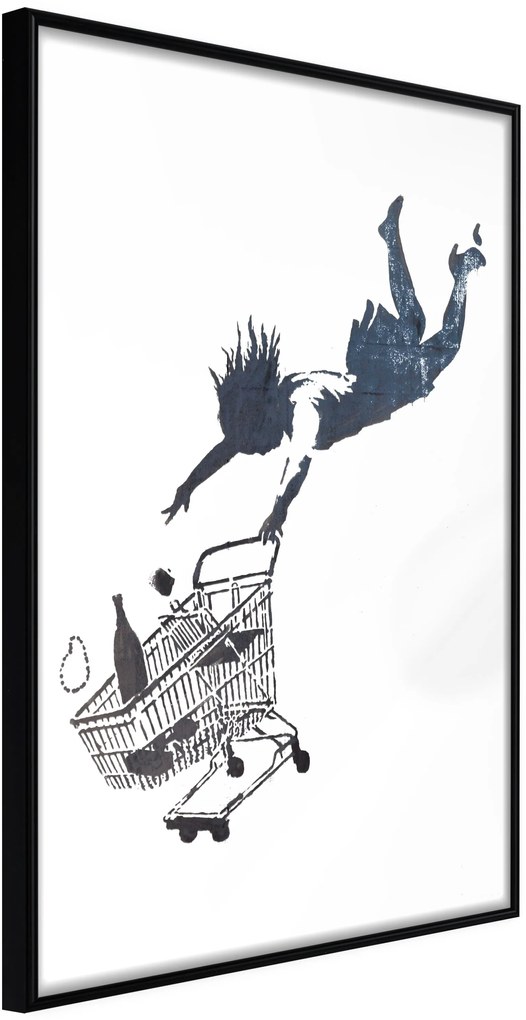 Αφίσα - Banksy: Shop Until You Drop - 20x30 - Μαύρο - Χωρίς πασπαρτού