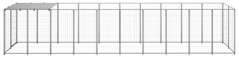 Σπιτάκι Σκύλου Ασημί 6,05 m² Ατσάλινο   - Ασήμι