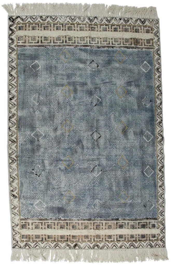 Χαλί ArteLibre Μπλε Βαμβακερό 120x180cm-05151947