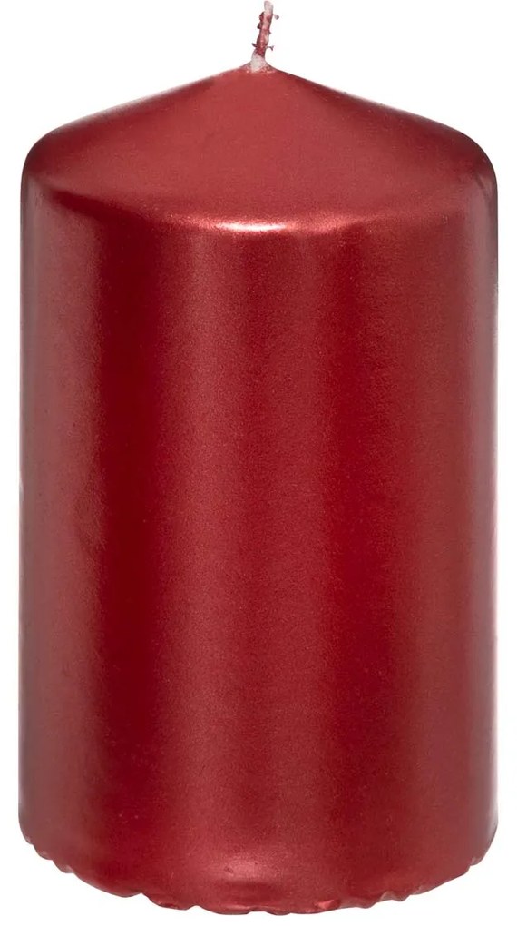 Κερί (Φ7x12) A-S Satin Red 199315