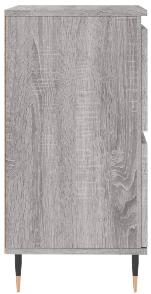 vidaXL Ντουλάπι Γκρι Sonoma 60x35x70 εκ. από Επεξεργασμένο Ξύλο
