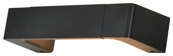 Φωτιστικό Επίτοιχο Aca ZD81046LEDBK FOGA Μαύρο Ματ (Black Mat) 3000K