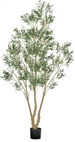 VEVOR 240cm Artificial Olive Tree Tall Fake Plant with Pot for Home Office