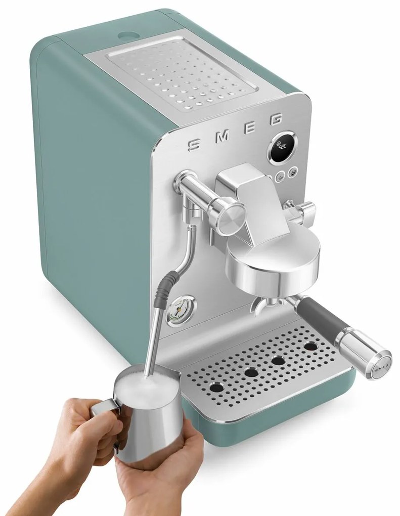Καφετιέρα Εσπρέσο με Βραχίονα Smeg EMC02EGMEU Πράσινο 1350 W 1 L