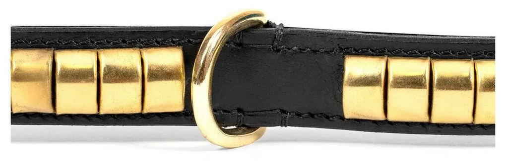 Κολλάρο Σκύλου Gloria Duna Μαύρο Χρυσό (40 x 2 cm)