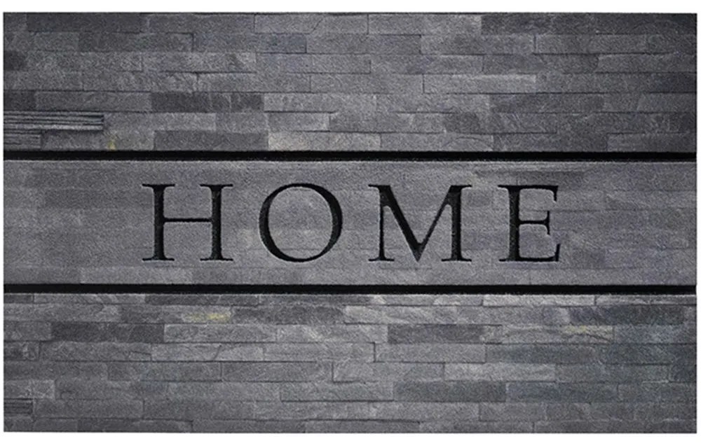 Πατάκι Εισόδου Ecomat 002 Home Stones 45X75cm Anthracite Sdim 45X75
