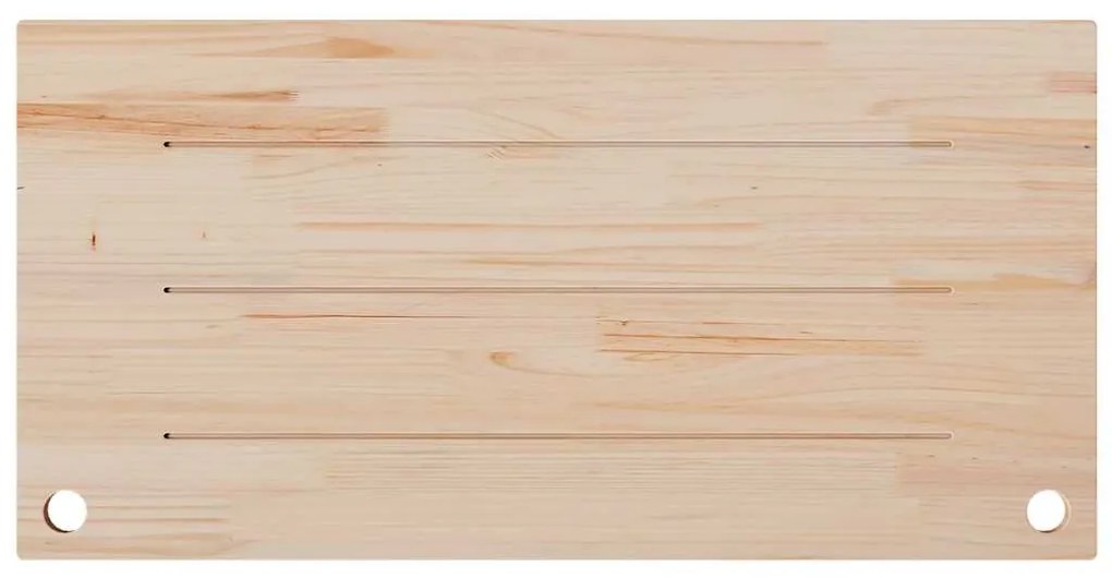 vidaXL Επιφάνεια Γραφείου 110 x 60 x 2,5 εκ. από Μασίφ Ξύλο Πεύκου