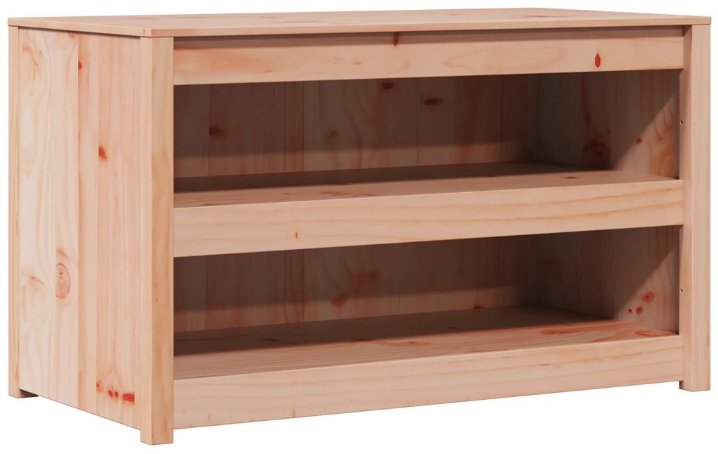 vidaXL Ντουλάπα Κουζίνας Καφέ 106 x 55 x 64 cm Μασίφ ξύλο πεύκου