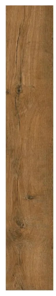 vidaXL Πάνελ Τοίχου Ξύλινη Εμφάνιση Καφέ 2,06 μ² από PVC