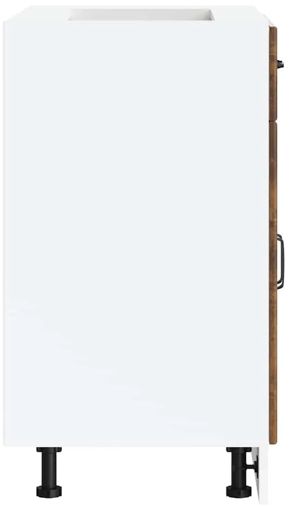 vidaXL ντουλάπι βάσης κουζίνας Lucca Καπνιστή βελανιδιά