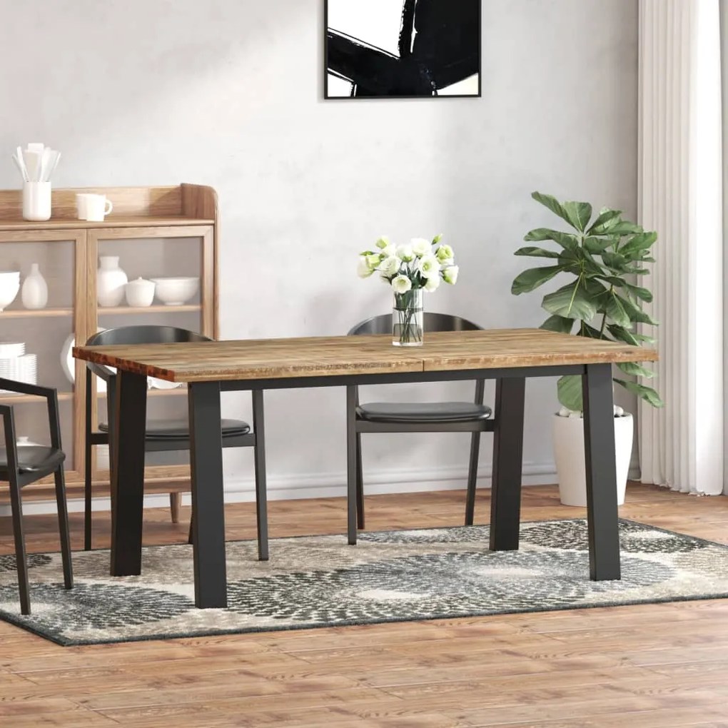 vidaXL Τραπεζαρία 170 x 90 εκ. από Μασίφ Ξύλο Ακακίας