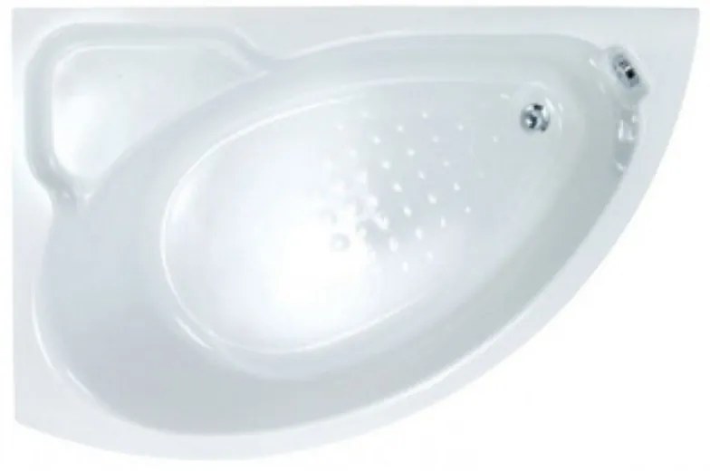 SANITEC 569 LYDIA L Γωνιακή Μπανιέρα Αριστερής Τοποθέτησης Ακρυλική 150x100cm