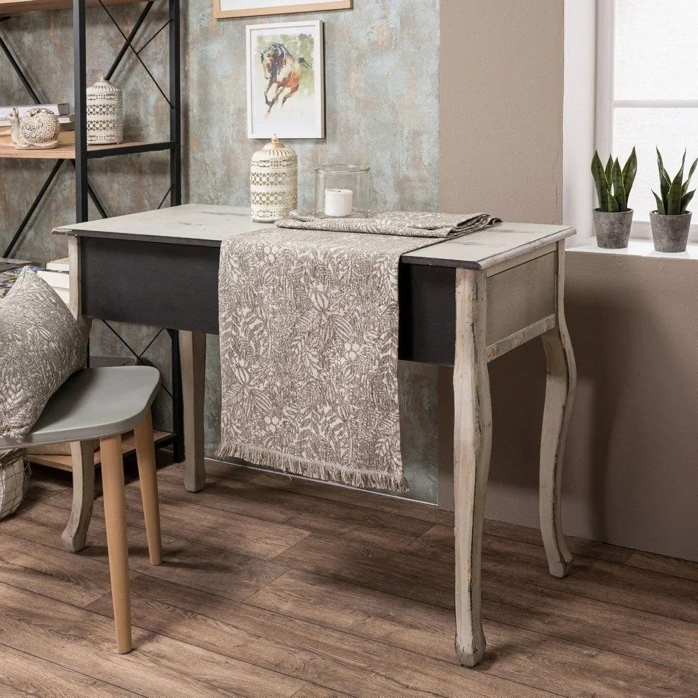 Τραβέρσα Montana 02 Beige Teoran 45X180 Acrylic,Cotton,Polyester