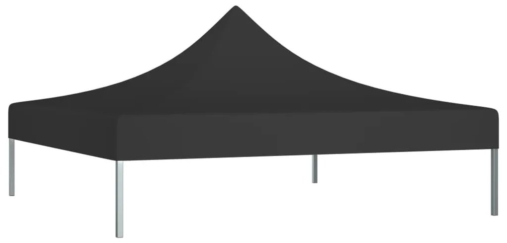 vidaXL Κάλυμμα Τέντας Εκδηλώσεων Μαύρο 3 x 3 μ. 270 γρ/μ²