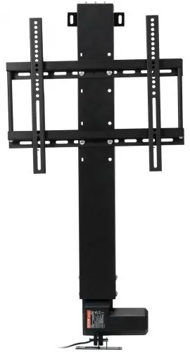 VEVOR Motorized TV Lift Stroke Length 28 Inches Motorized TV Mount Fit for 26-57 Inch TV Lift with Remote Control Height Adjustable 28 Inch Load Capacity 132 Lbs