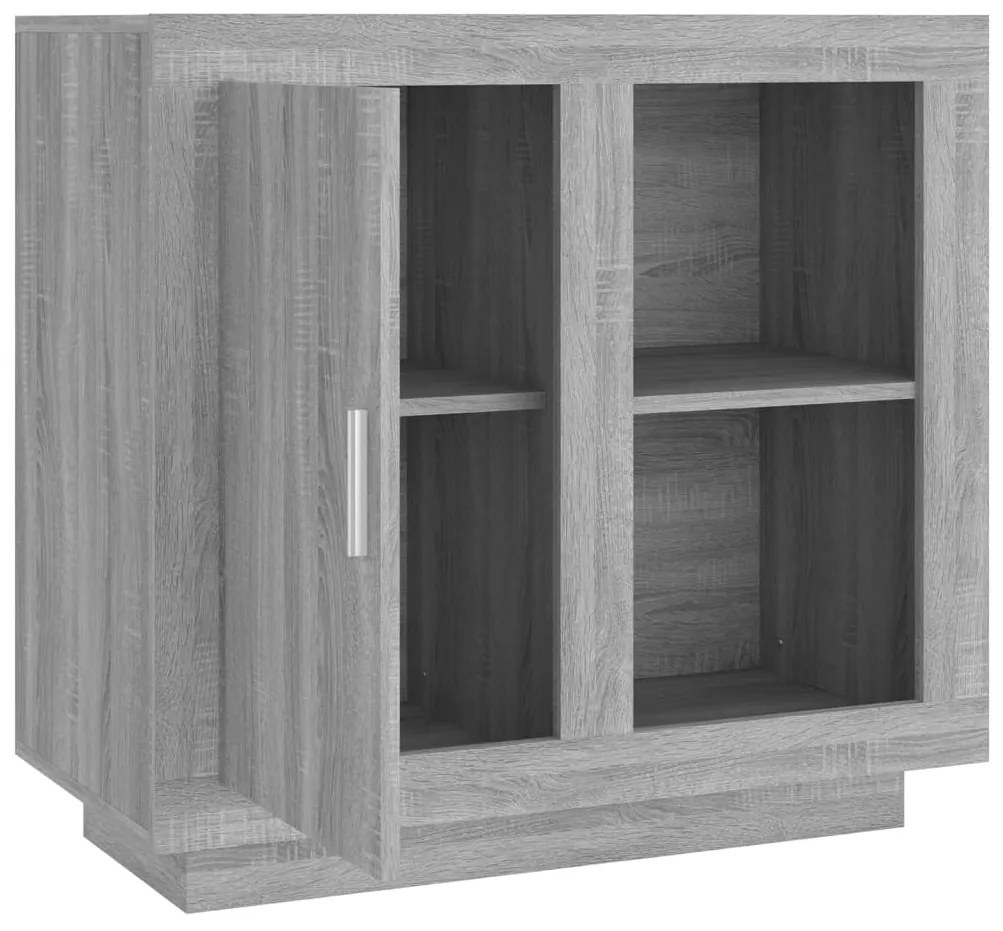 vidaXL Ντουλάπι Γκρι Sonoma 80 x 40 x 75 εκ.