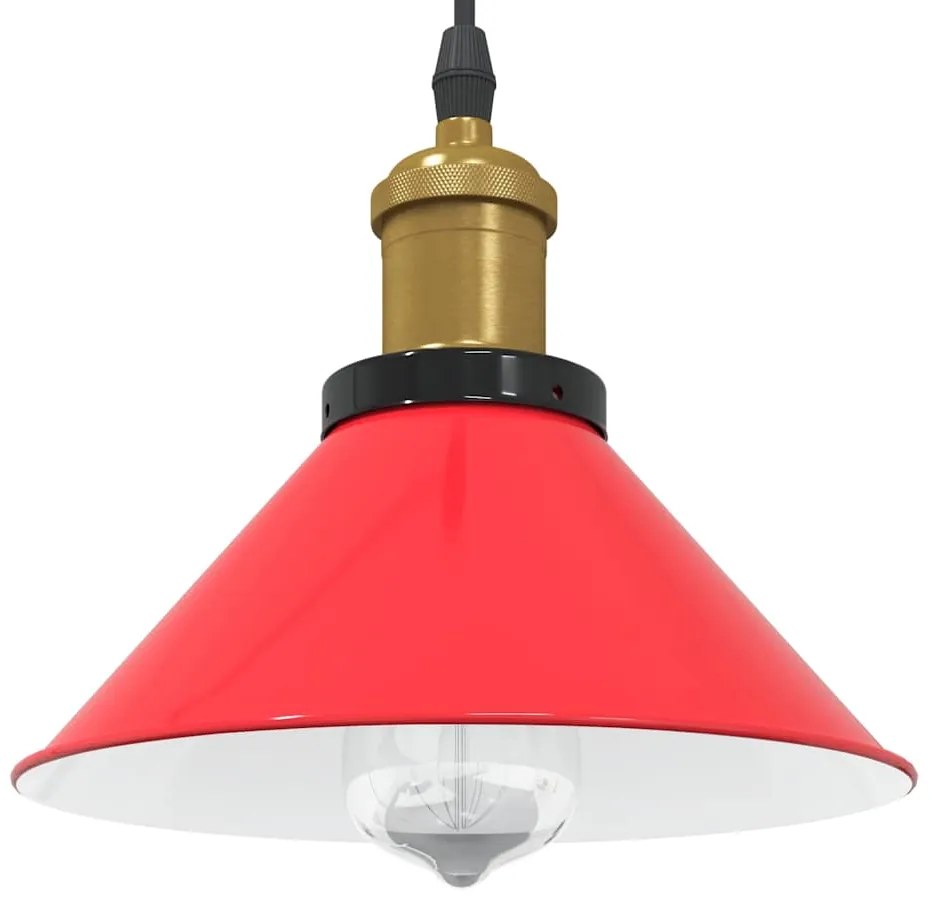 Κρεμαστό φωτιστικό ρυθμιζόμενου ύψους E27 Ø 22 cm Μεταλλικό