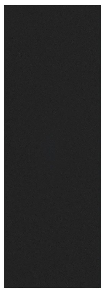 vidaXL Πατάκι Πόρτας Ορθογώνιο Μαύρο 120x350 εκ