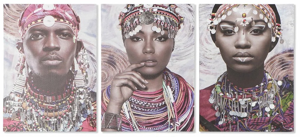 Καμβάς DKD Home Decor Καμβάς Ξύλο MDF 50 x 1,8 x 70 cm