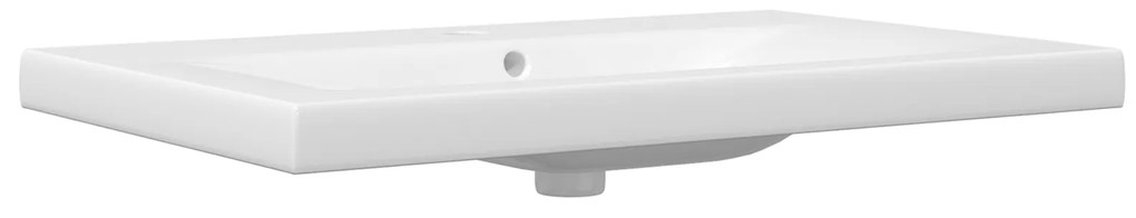 vidaXL Σετ Επίπλων Μπάνιου 3 pcs Μαύρη δρυς 60 x 38.5 x 45 cm