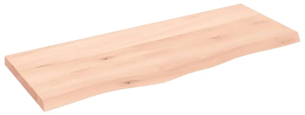 vidaXL Επιφάνεια Τραπεζιού 100x40x(2-4)εκ Ακατέργαστο Μασίφ Ξύλο Δρυός