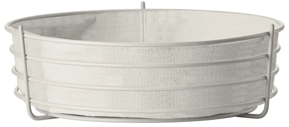 Ψωμιέρα Singles 331256 25,5x8cm Warm Grey Zone Denmark Μέταλλο,Ύφασμα