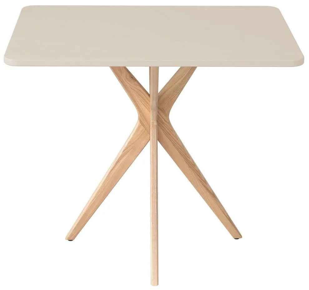 Τραπέζι Jubi JUBITRE4 80x55x73cm Natural-Beige Mdf, Wood