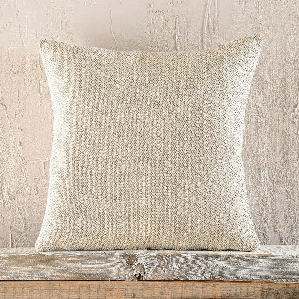 Μαξιλαροθήκη Διακοσμητική Santorini Beige Ρυθμός 40Χ40 Cotton-Polyester