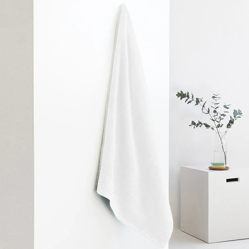 Πετσέτα Χεριών (30x50) Palamaiki Towels Roke 600gsm Λευκό