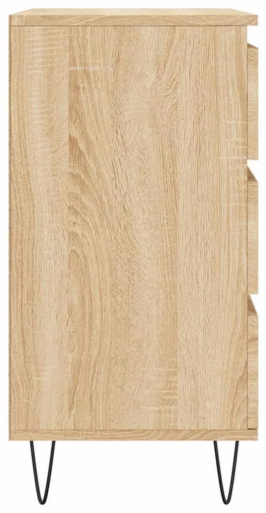 vidaXL Συρταριέρα Sonoma Δρυς 60x35x70 εκ. Επεξεργασμένο Ξύλο