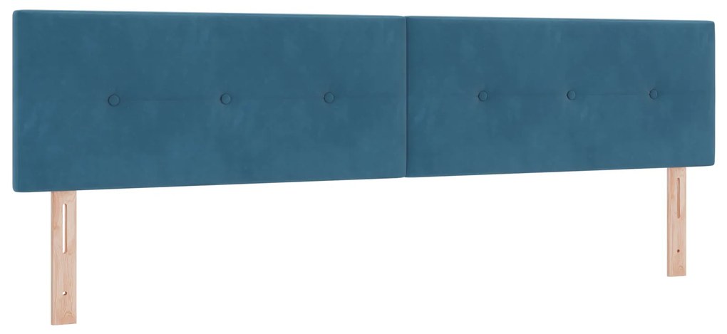 vidaXL Κρεβάτι με Ελατήρια και Στρώμα Μαύρο 100x200 εκ. Βελούδο