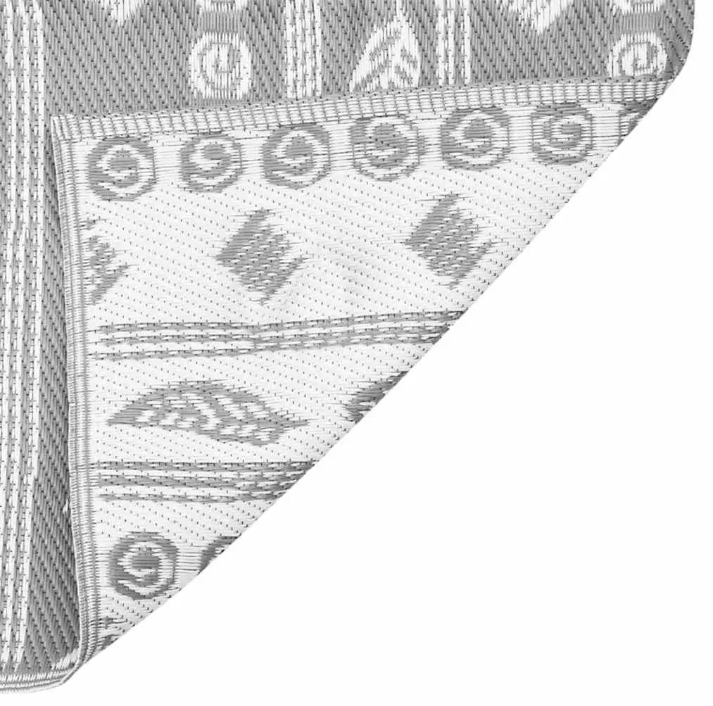 vidaXL Χαλί εξωτερικού χώρου Γκρι 300 x 400 cm PP