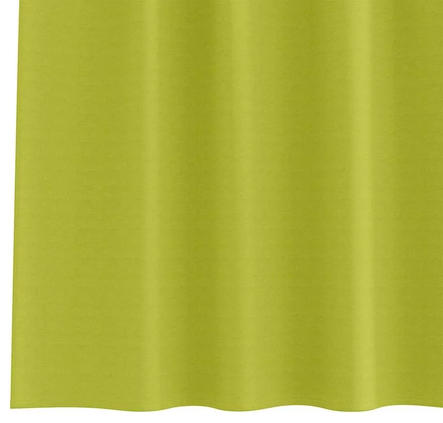vidaXL Κουρτίνες με κουρτίνες 2 pcs Λαχανί 260x140εκ. Πολυεστέρας