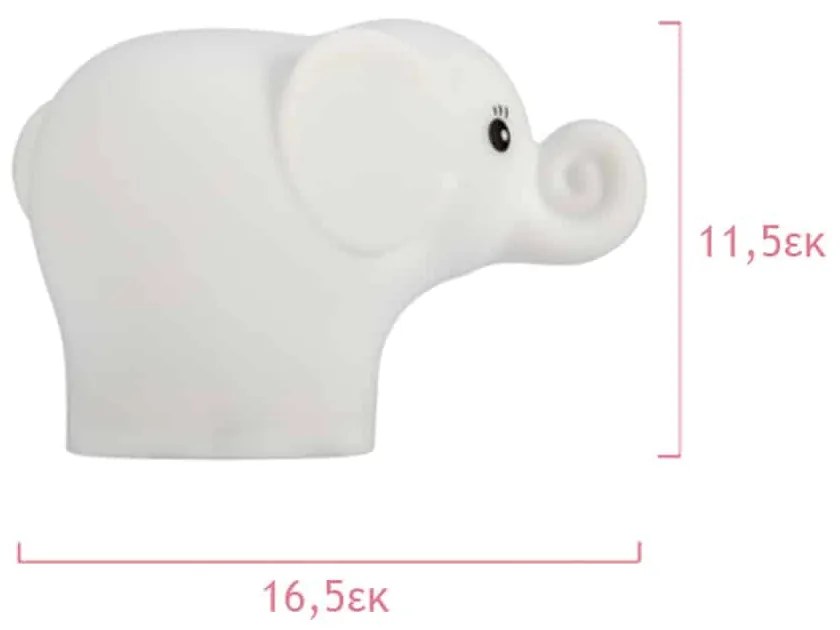 Elephant mini light φορητό φωτιστικό (ANG-223) - ANG-223 - ANG-223
