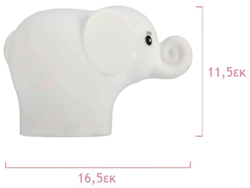 Elephant mini light φορητό φωτιστικό (ANG-223) - ANG-223