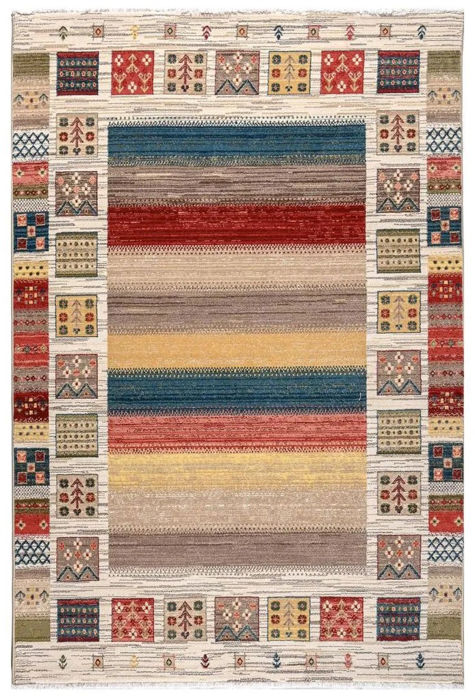 Χαλί (170x235) Polcarpet Kazak Oriental 800 Beige/Bordo