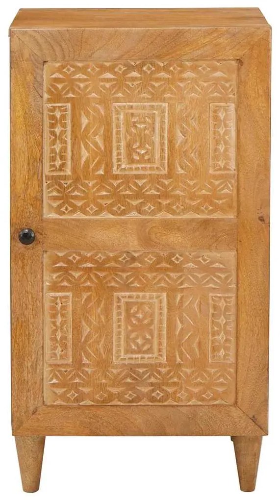 vidaXL Πλαϊνό γραφείο Ανοιχτό καφέ 33.5 x 40 x 75 εκ